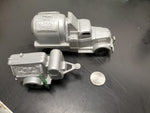 Vtg Rare Old Marx Plastic Toy Lumar Concrete Company Silver Truck And Generator!