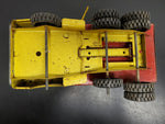 Vtg Structo Pressed Steel Toy "Structo Deluxe Dumper” Circa 1950's Red/Yellow