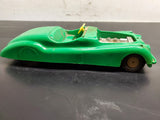Vtg Green Open Engine Jaguar Unmarked Brand Friction Car Plastic Gear/MotorHeads