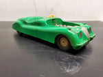 Vtg Green Open Engine Jaguar Unmarked Brand Friction Car Plastic Gear/MotorHeads