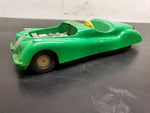 Vtg Green Open Engine Jaguar Unmarked Brand Friction Car Plastic Gear/MotorHeads