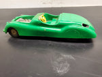 Vtg Green Open Engine Jaguar Unmarked Brand Friction Car Plastic Gear/MotorHeads