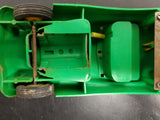 Vtg Green Open Engine Jaguar Unmarked Brand Friction Car Plastic Gear/MotorHeads
