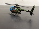 Vintage Camouflaged FU-432 U.S. Air Force Helicopter Miniature 1:43 Scale Model