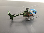 Vintage Camouflaged FU-432 U.S. Air Force Helicopter Miniature 1:43 Scale Model