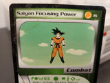 2000 Saiyan Focusing Power - #35 - LP - DBZ TCG Goku Card Dragon Ball Z Score