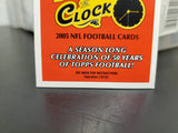 2005 Topps Football Turn Back The Clock Promo Card-50 years of Topps football VF