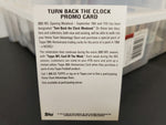2005 Topps Football Turn Back The Clock Promo Card-50 years of Topps football VF