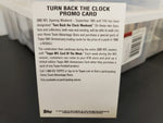 2005 Topps Football Turn Back The Clock Promo Card-50 years of Topps football VF