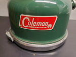 Vtg Coleman Two-Mantle Floodlight Green Lantern 220F195 Original Box VF Cond.