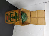 Vtg Coleman Two-Mantle Floodlight Green Lantern 220F195 Original Box VF Cond.