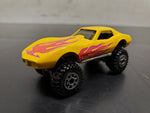 Vtg Collection of 1970's Hot Wheels Corvette Baja Breaker Van & F1 Blue Racecar