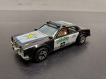 Vtg 1977 Hot Wheels Police 123 Cruiser Radar Equipped Mattel Malaysia Nice