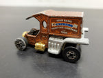 Rare Vtg 1976 Hot Wheels T-Totaller Mattel HK 'Your Basic Express' Enamel Truck
