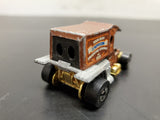 Rare Vtg 1976 Hot Wheels T-Totaller Mattel HK 'Your Basic Express' Enamel Truck