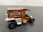 Rare Vtg 1976 Hot Wheels T-Totaller Mattel HK 'Your Basic Express' Enamel Truck