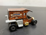 Rare Vtg 1976 Hot Wheels T-Totaller Mattel HK 'Your Basic Express' Enamel Truck