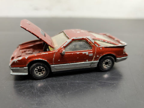 Vtg Matchbox 1984 Dodge Daytona Turbo-Z Made in England 1983 1:58 Scale Model