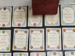 Very Old Antique Cards from Flinch Card Co. 72 Cards Included Collectible VFCond