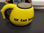 1998 Harley-Davidson Motor Cycles Yellow Lil' Fat Boy Drinking Cup/Mug New inBox