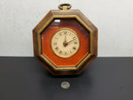 Old Vtg Wharton Studios Rockford Illinois Wall Clock Gorgeous Classy Timeless