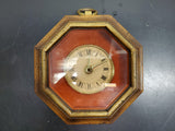 Old Vtg Wharton Studios Rockford Illinois Wall Clock Gorgeous Classy Timeless