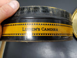 Vintage LUDEN'S CANDIES, Bon Air Assortment Tin, Reading, Pa., Art Deco, Candy