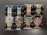 Vintage Collection of 4 Matchbox Peterbilt Trucks 1981 Police-Cement Mixer-Getty