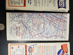 Vintage Collection Amoco American Gas & Oil Company PA OH NJ Maps Collectible