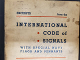 Excerpts From The International Code Of Signals 1942 Book By CMP Survival Gear