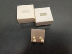 Avon Women's Pearlessence Pierced Earrings W/Surgical Steel Posts Classy Present