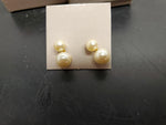 Avon Women's Pearlessence Pierced Earrings W/Surgical Steel Posts Classy Present