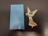 Avon Guardian Angel For The Home Silver Gold Diamond Star Decoration Present