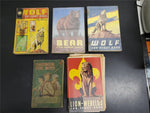 Vtg Boy Scouts of America Collection of 5 Books-Handbook Wolf Bear Webelos Nice