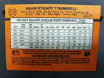 Donruss 90 Alan Trammell MVP Card BC-26 1989 Leaf, INC No Period Error Card