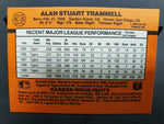 Donruss 90 Alan Trammell MVP Card BC-26 1989 Leaf, INC No Period Error Card
