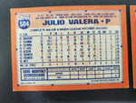 Topps 40 Years of Baseball Trading Cards Brian Barnes Future Star & Julio Valera