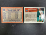 Topps Gold Kevin Stocker & Topps 40 Years of Baseball Alex Cole Trading Cards