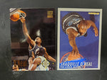 Topps Stadium '93 Shaquille O'neal & Fleer '94-'95 Shaq Basketball Trading Cards