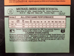 Donruss 90 Jeff Robinson & 91 Mike Scioscia Baseball Trading Cards Error No Perd