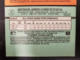 Donruss 90 Jeff Robinson & 91 Mike Scioscia Baseball Trading Cards Error No Perd