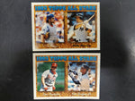 1993 Topps All Stars Baseball Cards Ft. Piazza Stanley Dykstra & Ken Griffey Jr.