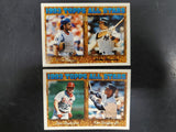1993 Topps All Stars Baseball Cards Ft. Piazza Stanley Dykstra & Ken Griffey Jr.