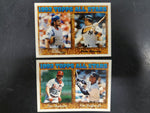 1993 Topps All Stars Baseball Cards Ft. Piazza Stanley Dykstra & Ken Griffey Jr.