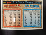 1993 Topps All Stars Baseball Cards Ft. Piazza Stanley Dykstra & Ken Griffey Jr.