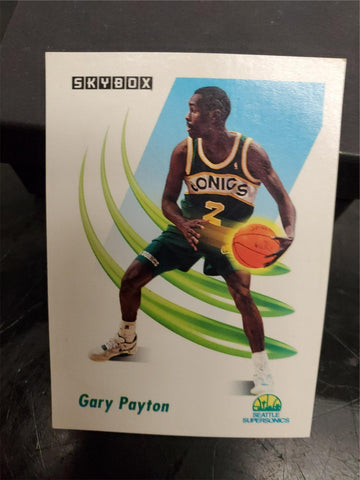 1991 Skybox Gary Payton Seattle Supersonics Basketball Trading Card #274 NBA