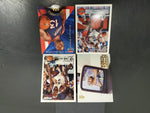 Collection of 4 Shaquille O'Neal Basketball Trading Cards From 1990's Collectibl
