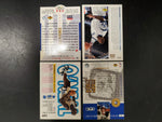 Collection of 4 Shaquille O'Neal Basketball Trading Cards From 1990's Collectibl