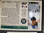Collection of 4 Ken Griffey Jr. Baseball Sports Trading Cards From 1990's