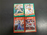 Donruss 90 Jose Oquendo, Hubie Brooks & Donruss 91 Curt Young, Jerry Don Gleaton